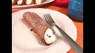 Cannoli Recipe • A Great Italian Pastry  Episode 421 [upl. by Radbourne]