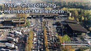 Grenzöffnung Helmstedt  Marienborn 1989 [upl. by Ramirolg]