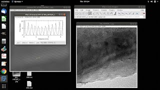 Calculate dspacing from HRTEM image using ImageJ [upl. by Huda]