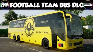 Fernbus Coach Simulator  Football Team Bus DLC  Driving For Dortmund [upl. by Booma]