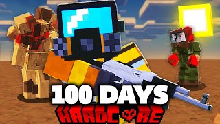 I Survived 100 Days in a EXTREME RADIOACTIVE Zombie Apocalypse in Minecraft Hardcore  nuclear war [upl. by Mauve]