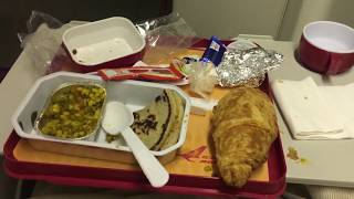 INCREDIBLE AIR INDIA DELHI TO NEWARK 20 HOURS FLIGHT ECONOMY CLASS REVIEW [upl. by Nashbar193]