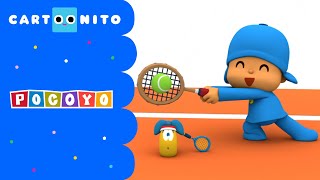 Pocoyo plays Doubles Tennis  Pocoyo  Cartoonito [upl. by Parsons218]