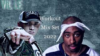 2pac Eminem 50cent Neffex Lil JonWorkout music Nebis beatz mix set 2022 [upl. by Ahseym]