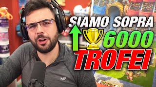 è un Miracolo Sopra i 6000 TROFEI  CLASH ROYALE [upl. by Elkin]