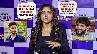 Manisha Rani Reaction On FUKRA INSAAN In BB17  New Song with ELVISH YADAV [upl. by Nahs]