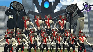 Will 17 Cursed Boombox Titans Finally Defeat SkibidiToilet GMan in Garrys Mod Watch Now [upl. by Rydder]