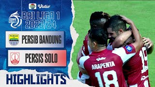 Persib Bandung Vs Persija Jakarta  Line Up amp Kick Off BRI Liga 1 202324 [upl. by Eizzik]