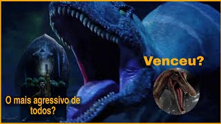 o dinossauro mais agressivo até agora  Ranqueando Jurassic World Chaos Theory 2 [upl. by Tyre]