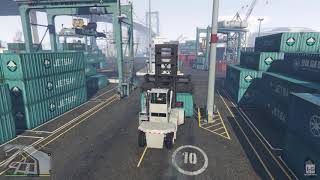 Port Mission  Scouting the Port  GTA V [upl. by Eisor782]