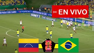 VENEZUELA x BRASIL EN VIVO  CLASIFICACIONES AL MUNDIAL 2026 I JUEGO EN VIVO [upl. by Lorelei]