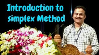 Introduction to Simplex Method [upl. by Ianteen]