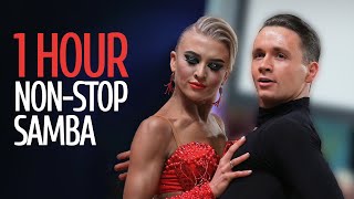 1 HOUR NONSTOP SAMBA MUSIC MIX  Dancesport amp Ballroom Dance Music [upl. by Notnroht]