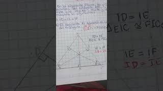 8° U6 111 Características de las bisectrices de un triángulo [upl. by Ztirf]