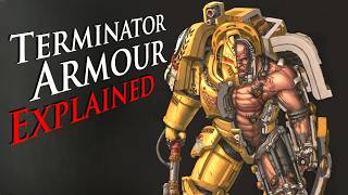 Tactical Dreadnought Armour Terminator Armour Explained  Warhammer 40k Lore [upl. by Bar]