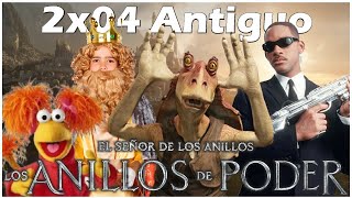 LOS ANILLOS DE PODER 2x04 EL ANTIGUO  de MAL en PEOR fusilando y aburriendo a MITAD de TEMPORADA [upl. by Fredericka141]