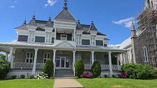 Walking through the PointeClaire Village in the West Island of Montreal Canada  June of 2024 🌳🏡🏞️ [upl. by Nalahs]