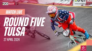 LIVE  Round Six  2024 UCI BMX Racing World Cup [upl. by Cosma]