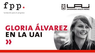 RepVsPop  Gloria Alvarez en Chile  UAI 2015 [upl. by Nauqat]