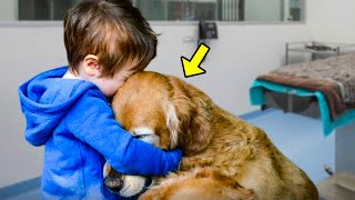 5YearOld Held Dog with Tumor That Was about to Be Euthanized What Happened Next Is HeartMelting [upl. by Didi]