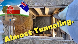 Tunnel in the Bunker Ep10 secrettunnel bunker construction prepper [upl. by Ahseket]