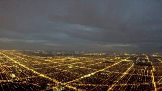 ORD Rain Approach Boeing 737 Cockpit View [upl. by Ashmead]