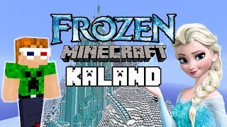 ❄ Minecraft JÉGVARÁZS ELSA Minecraft Kaland Magyarul Disney Minecraft [upl. by Aiykan]