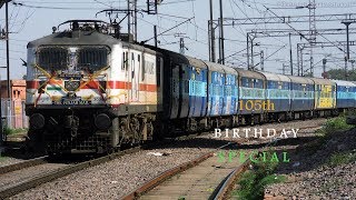 Birthday Special  105 Years Legend PUNJAB MAIL Honking Show  Indian Railways [upl. by Aneeles940]