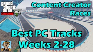 Best PC GTA Race Tracks Live Stream Weeks 228  GTA 5 Content Creator Races [upl. by Ellesirg502]