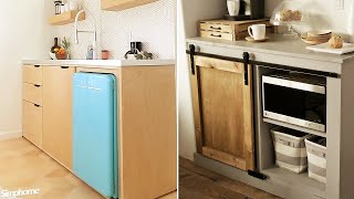 12 DIY Kitchenette Ideas [upl. by Nalra]