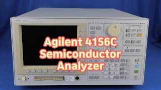 Agilent 4156C Semiconductor Analyzer [upl. by Adnilg]