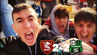 LIVE REACTION DALLO STADIO SALERNITANASASSUOLO 22TIFOSI SALERNITANI [upl. by Lrak351]