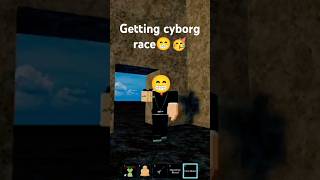 Getting cyborg race 🥳 roblox bloxfruits [upl. by Deys]