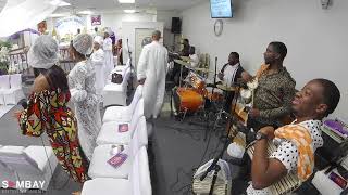 Next Level Band x Adedayo Sekere At Wedding Renewal of Vows Church Service  Rhode Island  111923 [upl. by Ilyah286]