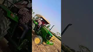 John Deere tractor trailer trending rider subscribe [upl. by Eseret687]