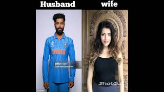 Indian cricketers wife  shorts msdhoni viratkohli rohitsharma hardikpandya jadeja klrahul [upl. by Mahmud]