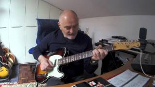 Chicco Gussoni  Lollar mini humbucking test [upl. by Hercule]