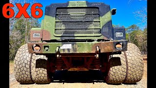 Are Dual Tires Better Than Singles Oshkosh 7ton On 12 Tires [upl. by Eenwahs]