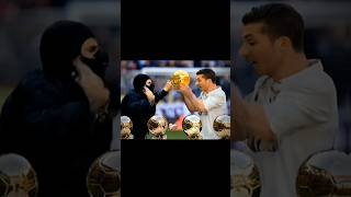 Bro tried to steal Ronaldos Ballon dOr 😂 viralvideo trending football [upl. by Luanne]