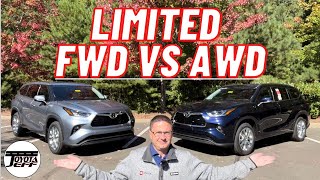 Comparing 2022 Highlander Limited FWD vs AWD How to Decide [upl. by Abbye]