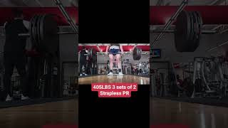 405LB Deadlift  3x2 [upl. by Mark90]