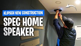 Klipsch Ceiling Bracket Install  Ceiling Speakers Installation Tips  PRO68 SBR [upl. by Ludovico]