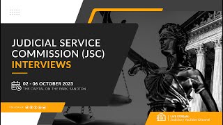 Judicial Service Commission Interviews 2 October 2023 [upl. by Vaas]