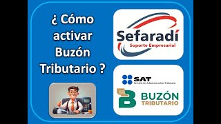 ¿COMO ACTIVAR BUZON TRIBUTARIO SAT 2024 [upl. by Anoid]