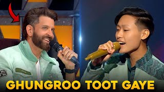 Ghungroo  Obom Tangu Performance Hrithik Roshan Arijit Singh Vishal amp Shekhar Reaction [upl. by Ecerehs450]