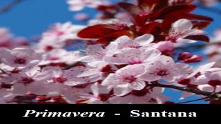 PRIMAVERA quotSpringquot  Santana  Nature Images W Lyrics [upl. by Cave]