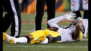 Ryan Shazier Carted Off After Horrific Back Injury  Steelers vs Bengals  NFL [upl. by Ecitnirp]