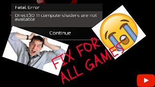 FIX quotDirect3d11 Computer Shaders are not availablequot  The Golf Club 2 work for all games [upl. by Vergne]