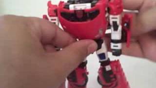 Transformers UniverseClassics 20 Sideswipe [upl. by Wildon]