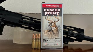 300 Blackout Gel Test Is The 300 Blackout 150gr Power Point Good For Deer [upl. by Aiden396]